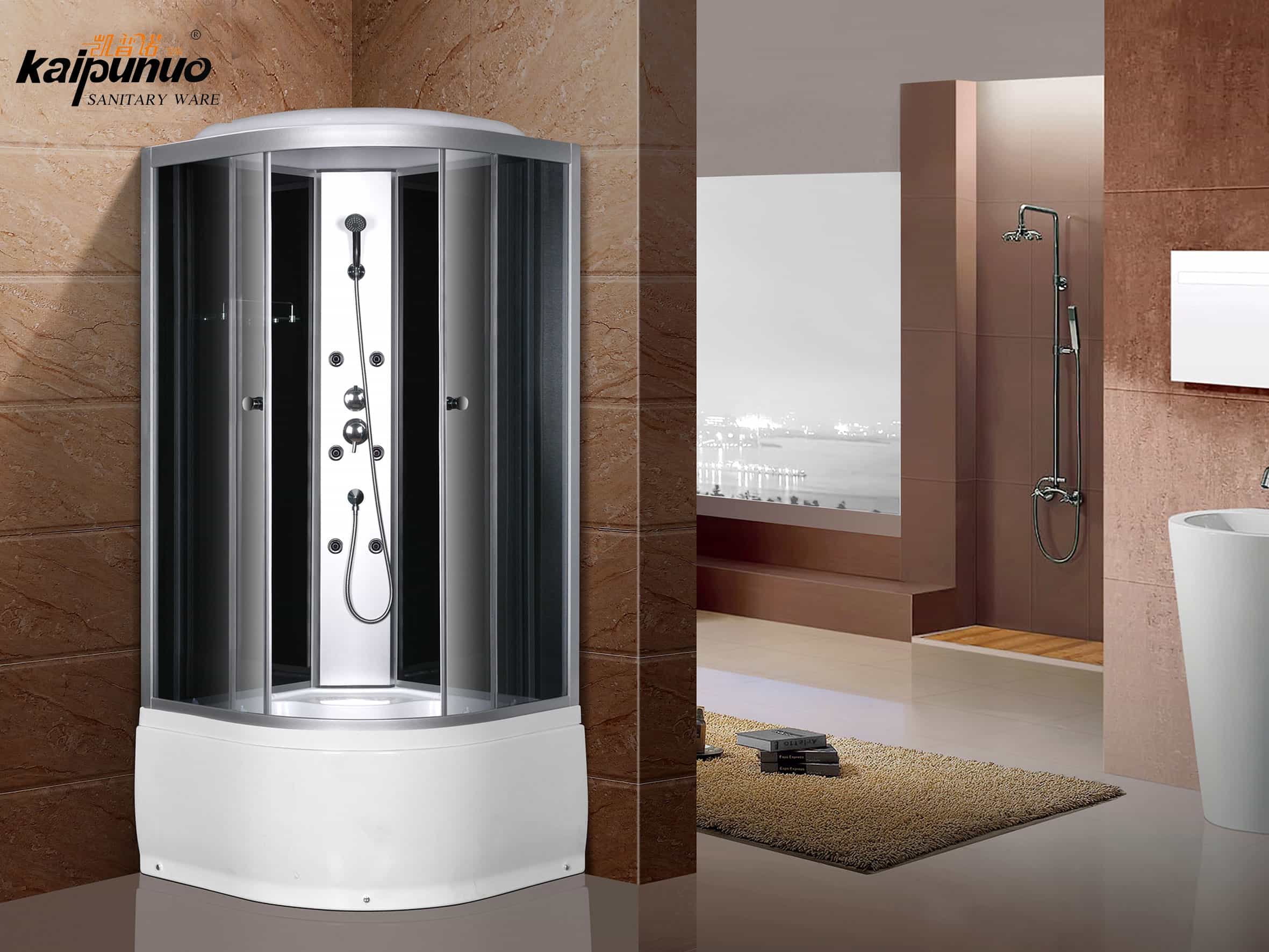Gemakkelijk te reinigen aluminium profiel multifunctionele badkamer